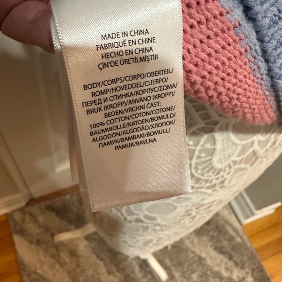 Alt Polo Ralph Lauren striped sweater L ASO The Summer I Turned Pretty Belly - Picture 5 of 6